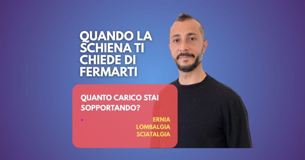 Perché la schiena cede: ernie, sacrifici e senso di&nbsp;colpa